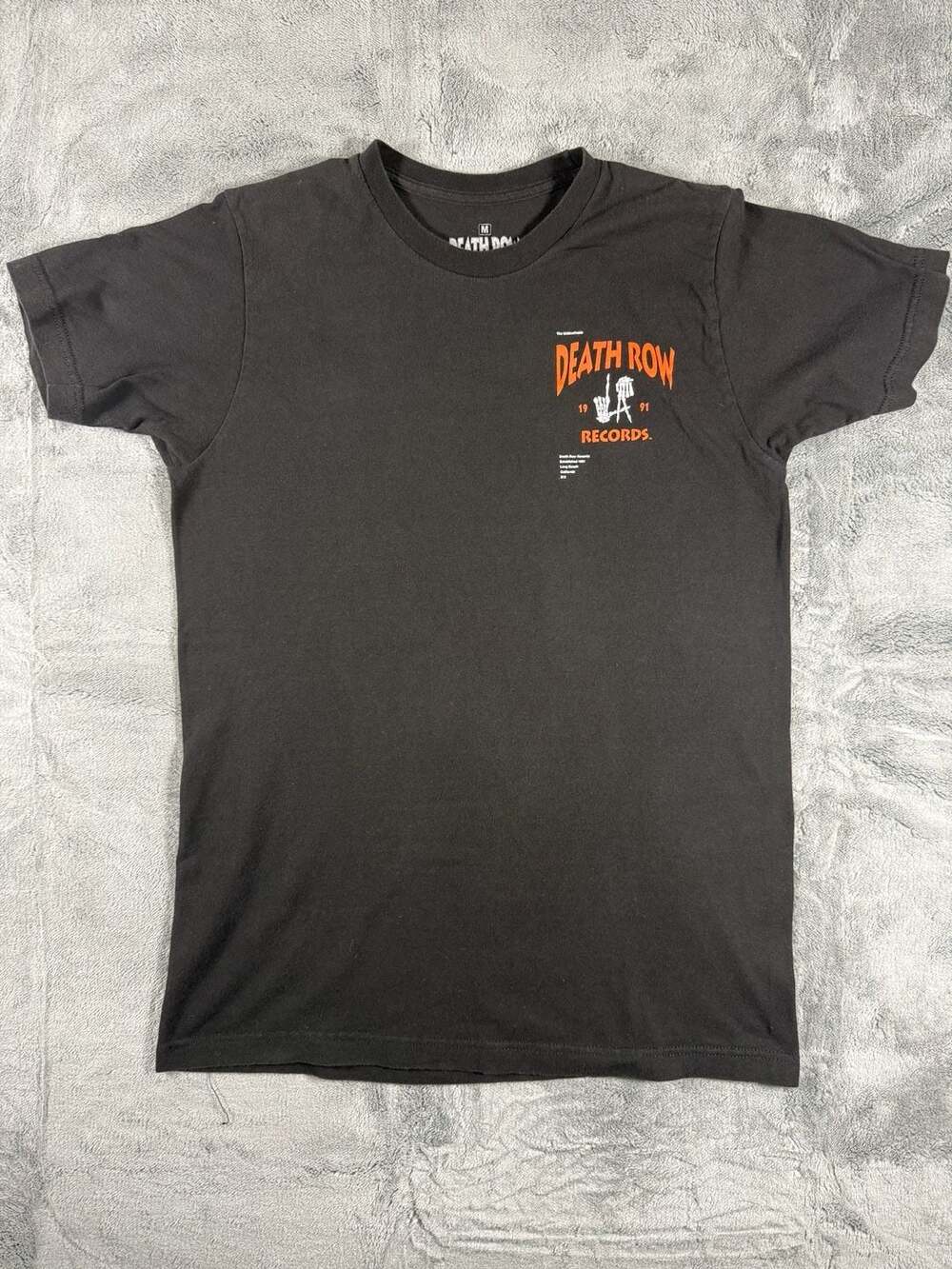 Death Row Records LA Graphic T-shirt Men M